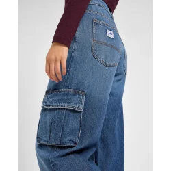 Lee - Jeans Slouch Cargo - Indigo Sheen