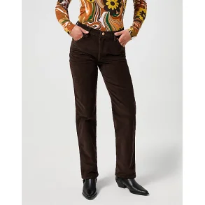 Wrangler - Fljlsbukser Sunset651 Mid Rise Straight - Mole