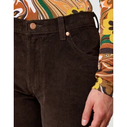 Wrangler - Fljlsbukser Sunset651 Mid Rise Straight - Mole