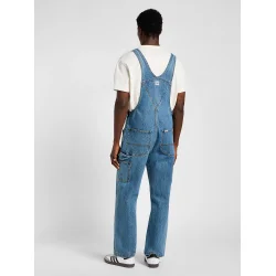 Lee - Overalls Relaxed Bib - Mid Wash