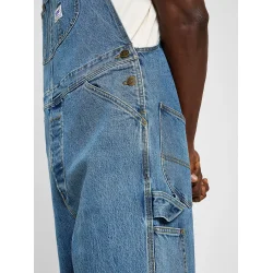 Lee - Overalls Relaxed Bib - Mid Wash