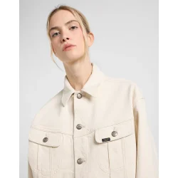 Lee - Cowboyjakke - Drop Shoulder Rider Jacket - Ecru