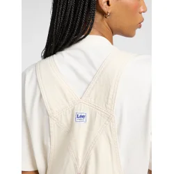 Lee - Overalls Straight Bib - Ecru