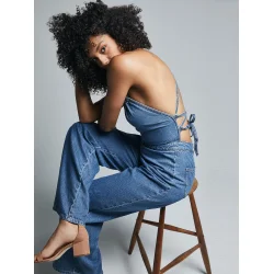 Lee - Backless Jumpsuit - Take A Dive