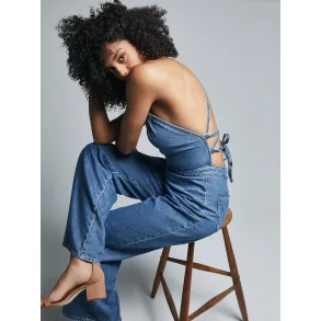 Lee - Backless Jumpsuit - Take A Dive