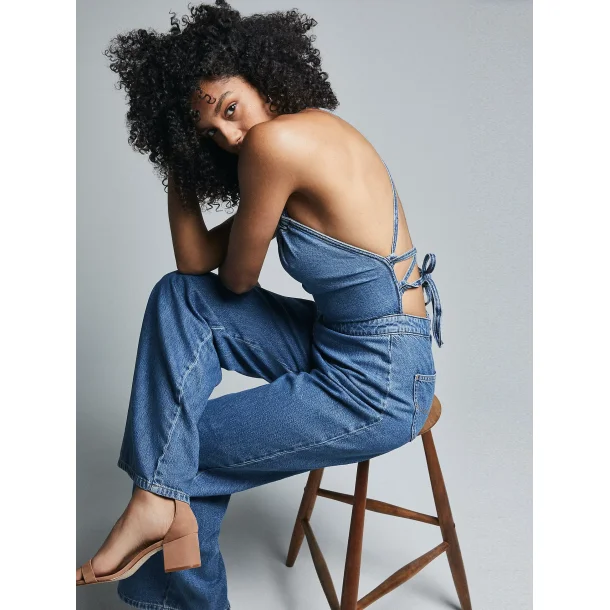 Lee - Backless Jumpsuit - Take A Dive