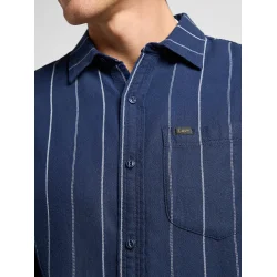 Lee - Skjorte Mercantile Shirt - Mood Indigo