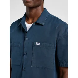 Lee - Skjorte Mechanic Shirt - Rivet Navy