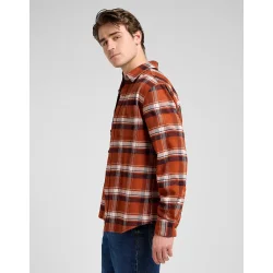 Lee - Skjorte - Mercantile Shirt - Rusty Clay