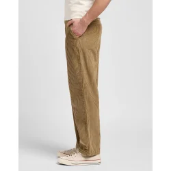 Lee - Fljlsbukser Loose Workwear Chino - Dark Khaki