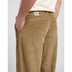 Lee - Fljlsbukser Loose Workwear Chino - Dark Khaki
