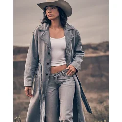 Wrangler - Denim Trench coat- Haute Haze