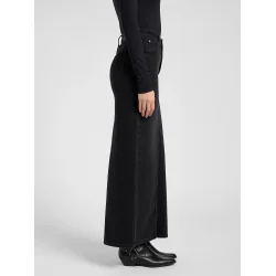  Lee - Nederdel Back Slit  Maxi Skirt - Dark Age