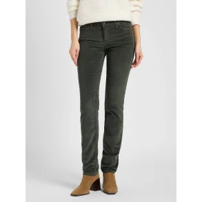 Lee - Fljlsbukser Marion Classic Straight - Olive Gray