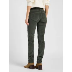 Lee - Fljlsbukser Marion Classic Straight - Olive Gray