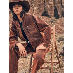 Wrangler - Cowboyjakke Relaxed - Cinnamon Chill