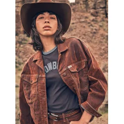 Wrangler - Cowboyjakke Relaxed - Cinnamon Chill