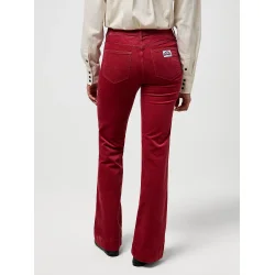 Wrangler - Bukser Flare 623 - Earth Red