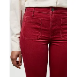 Wrangler - Bukser Flare 623 - Earth Red
