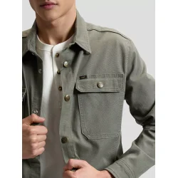 Lee - Relaxed 2 Pocket Overshirt - Lichen Olive