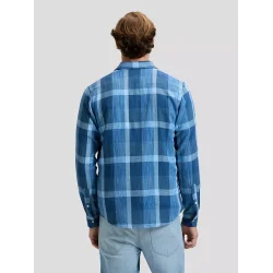 Lee - Clean Western Shirt - Indigo Plaid