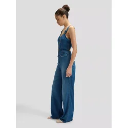Lee - Buksedragt - Cut Out Jumpsuit - Blue Arrow