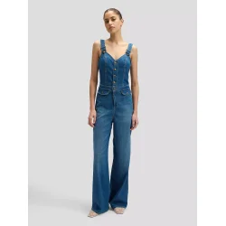 Lee - Buksedragt - Cut Out Jumpsuit - Blue Arrow