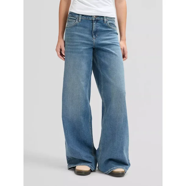 Lee - Jeans Hope Mid Rise Baggy - Icy Layers