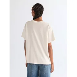 Wrangler - T-Shirt - Girlfriend Tee - Worn White