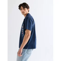 Wrangler - Skjorte - Resort Shirt - Navy Floral