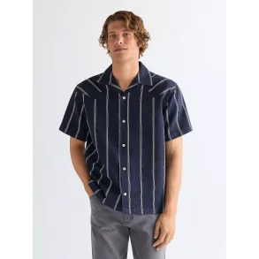 Wrangler - Skjorte - Resort Shirt - Navy White