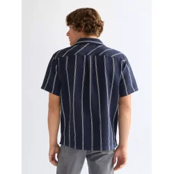 Wrangler - Skjorte - Resort Shirt - Navy White