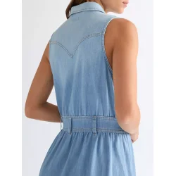 Wrangler - Kjole - Tiered Maxi Dress - Kaia