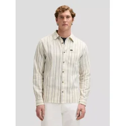 Lee - Leesure Shirt - Dustier Blue Stribe