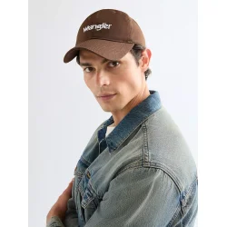 Wrangler - Kasket Logo Cap - Brun