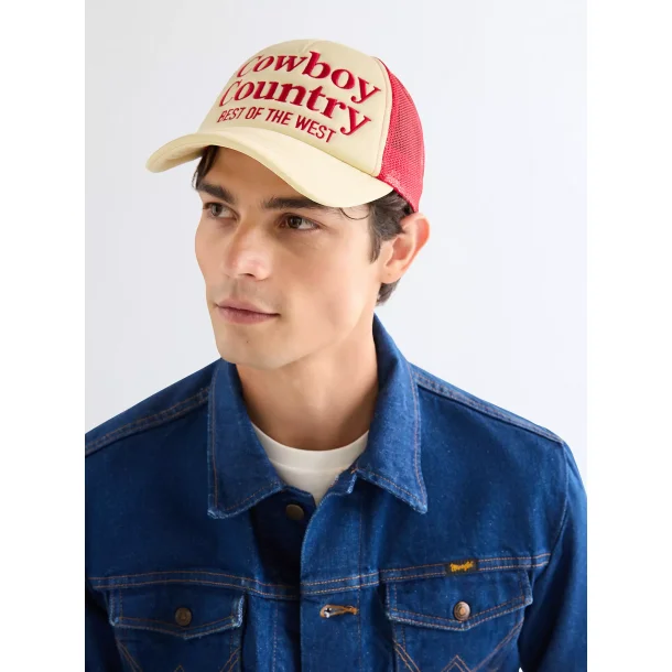 Wrangler - Kasket - Soft Trucker Cap - Beige