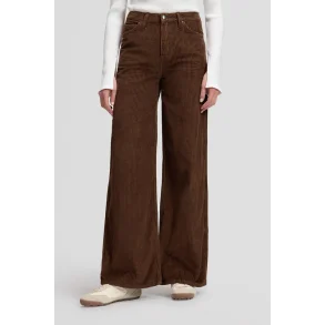 Lee - Fl�jlsbukser Stella High Rise Wide - Chocolate