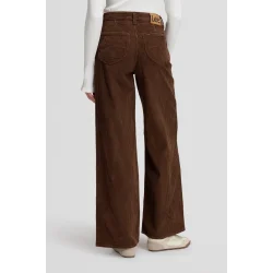 Lee - Fl�jlsbukser Stella High Rise Wide - Chocolate