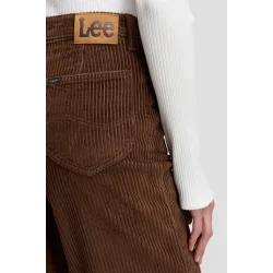 Lee - Fl�jlsbukser Stella High Rise Wide - Chocolate