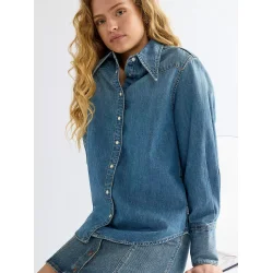 Wrangler - Drama Collar Shirt - Classic Fade