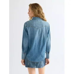 Wrangler - Drama Collar Shirt - Classic Fade