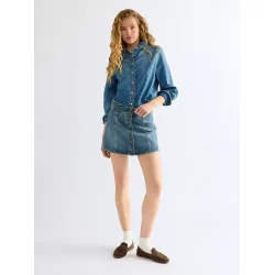 Wrangler - Drama Collar Shirt - Classic Fade