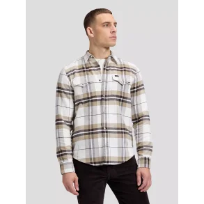 Lee - Skjorte Clean Western Shirt - Chocolate Plaid