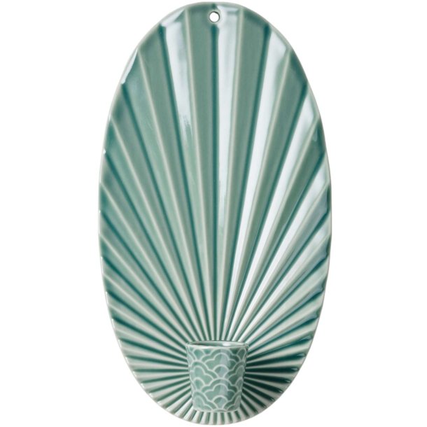 Dottir - Lysestage Pipanella Waves Peacock - Green