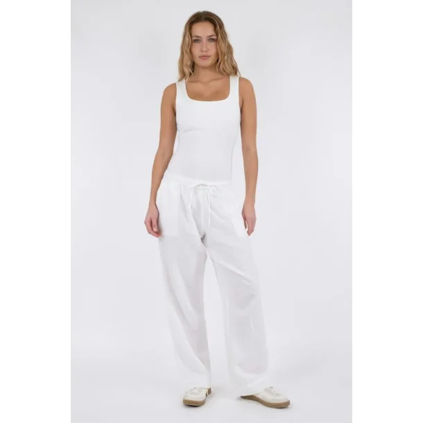 Neo Noir - Bukser Sonar Linen Pants - White