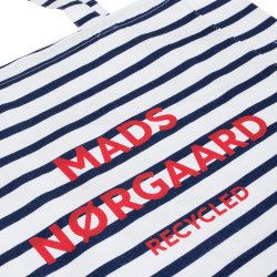 Mads Nrgaard - Mulepose Recycled Print Boutique Athene - Off White Navy