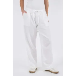 Neo Noir - Bukser Sonar Linen Pants - White