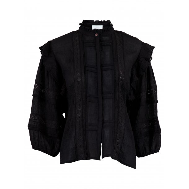 Neo Noir - Skjortebluse Isora - Black
