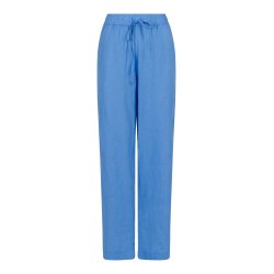Neo Noir - Bukser - Sonar Linen Pants - Dusty Blue
