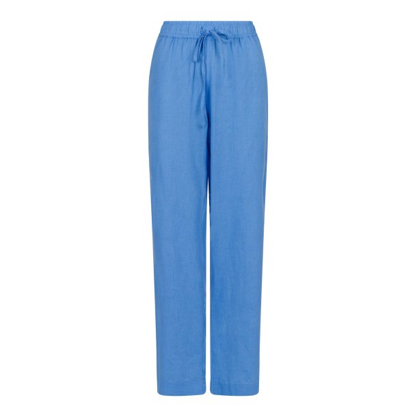 Neo Noir - Bukser - Sonar Linen Pants - Dusty Blue